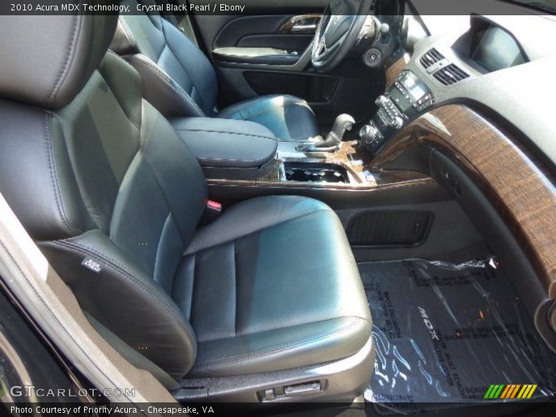 Crystal Black Pearl / Ebony 2010 Acura MDX Technology