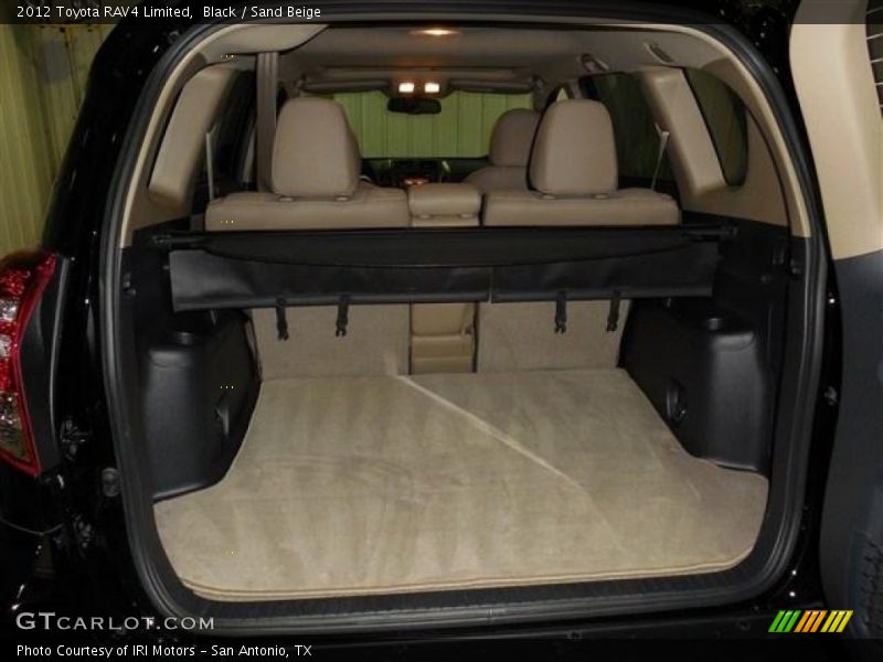 Black / Sand Beige 2012 Toyota RAV4 Limited