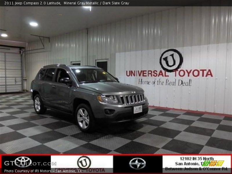 Mineral Gray Metallic / Dark Slate Gray 2011 Jeep Compass 2.0 Latitude