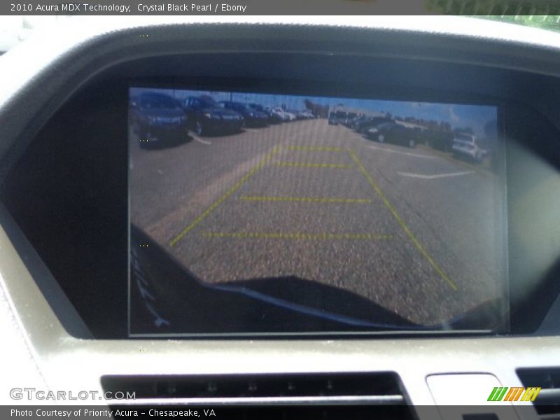 Crystal Black Pearl / Ebony 2010 Acura MDX Technology