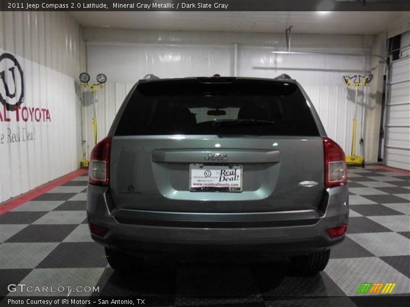 Mineral Gray Metallic / Dark Slate Gray 2011 Jeep Compass 2.0 Latitude