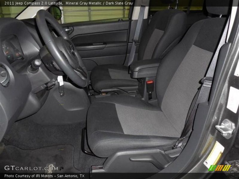 Mineral Gray Metallic / Dark Slate Gray 2011 Jeep Compass 2.0 Latitude