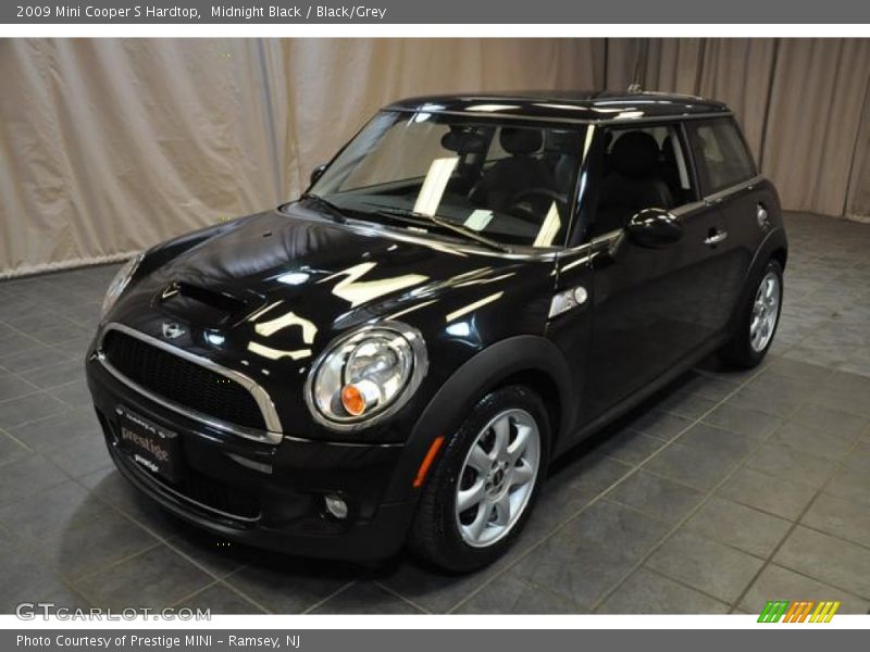 Midnight Black / Black/Grey 2009 Mini Cooper S Hardtop