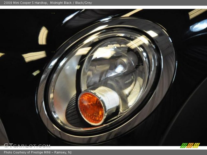 Midnight Black / Black/Grey 2009 Mini Cooper S Hardtop