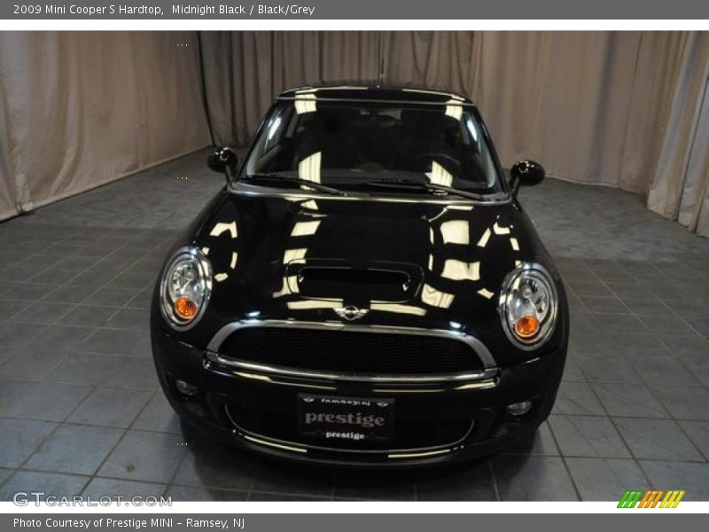 Midnight Black / Black/Grey 2009 Mini Cooper S Hardtop