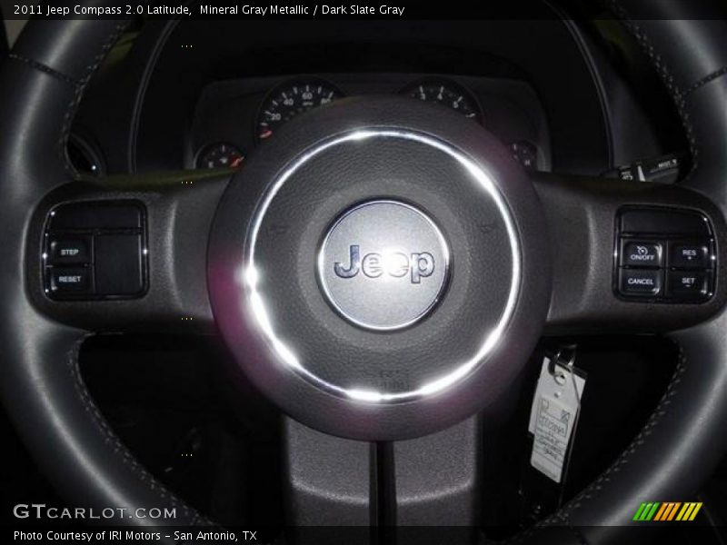Mineral Gray Metallic / Dark Slate Gray 2011 Jeep Compass 2.0 Latitude