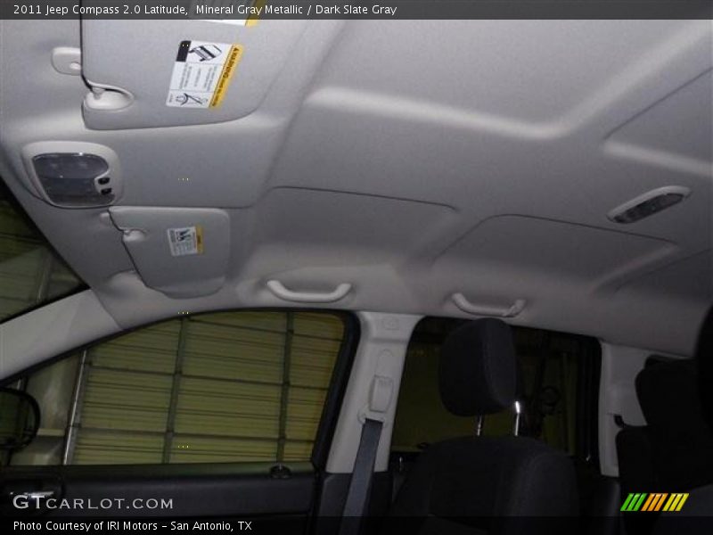 Mineral Gray Metallic / Dark Slate Gray 2011 Jeep Compass 2.0 Latitude