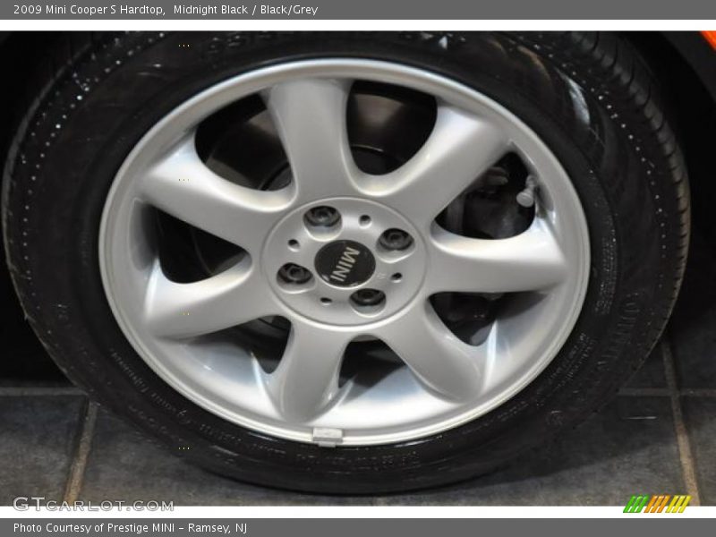 Midnight Black / Black/Grey 2009 Mini Cooper S Hardtop