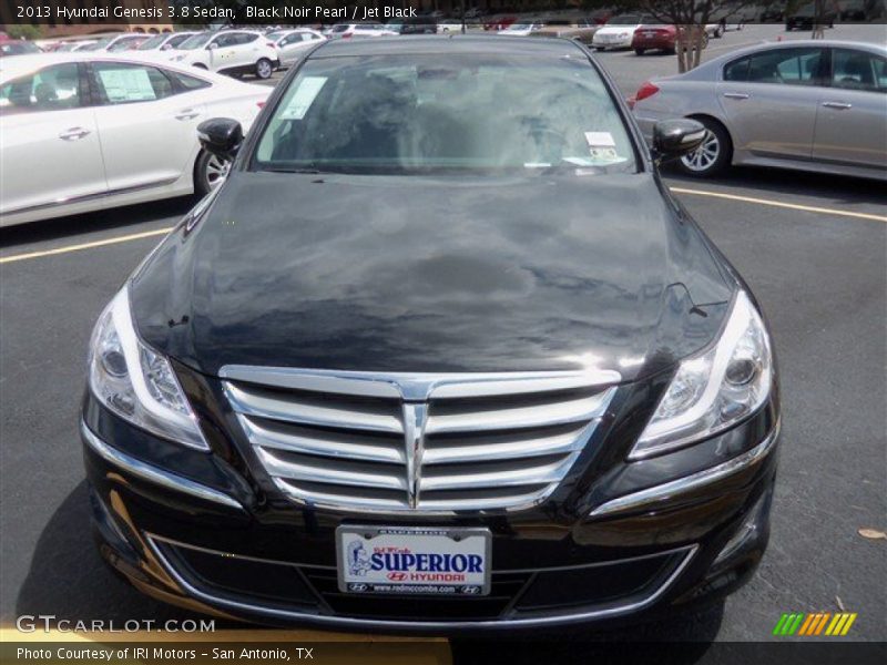 Black Noir Pearl / Jet Black 2013 Hyundai Genesis 3.8 Sedan
