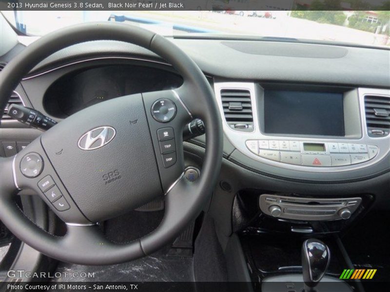Black Noir Pearl / Jet Black 2013 Hyundai Genesis 3.8 Sedan