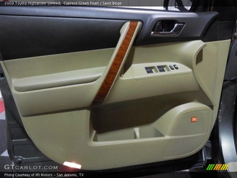 Cypress Green Pearl / Sand Beige 2009 Toyota Highlander Limited