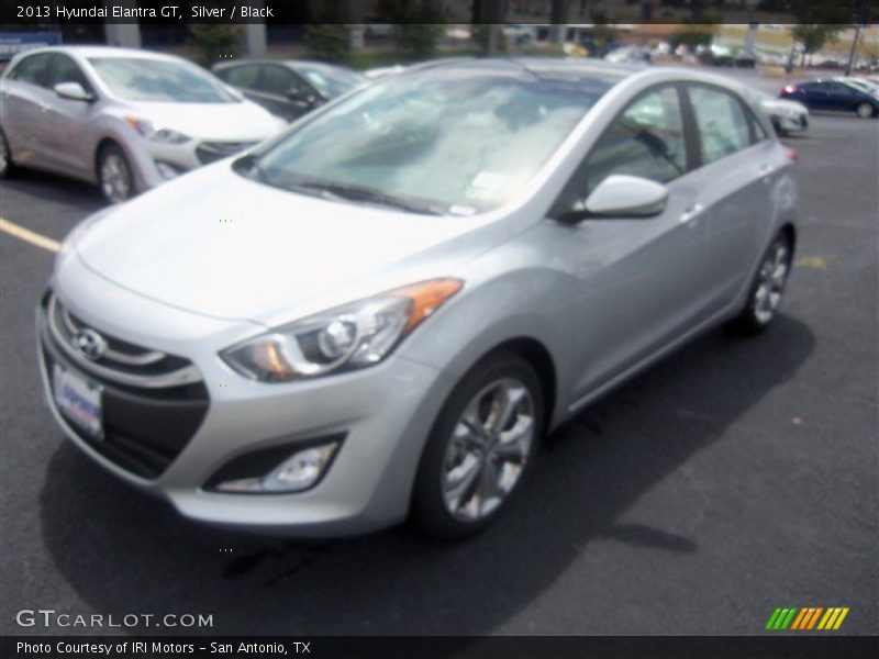 Silver / Black 2013 Hyundai Elantra GT