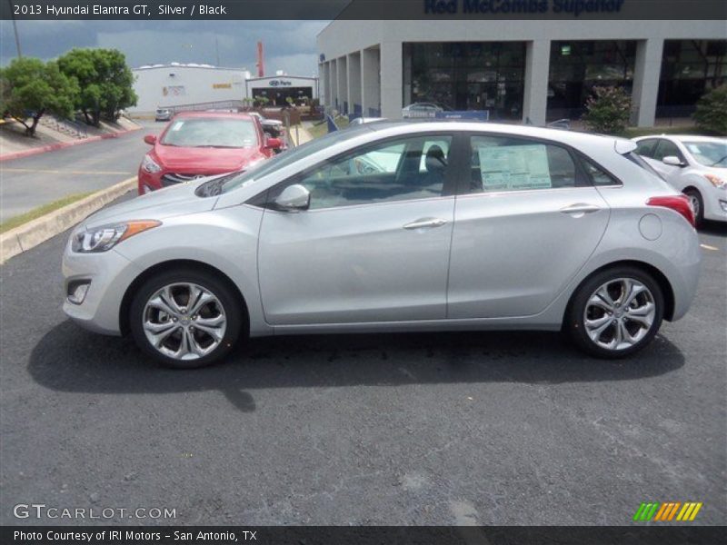 Silver / Black 2013 Hyundai Elantra GT