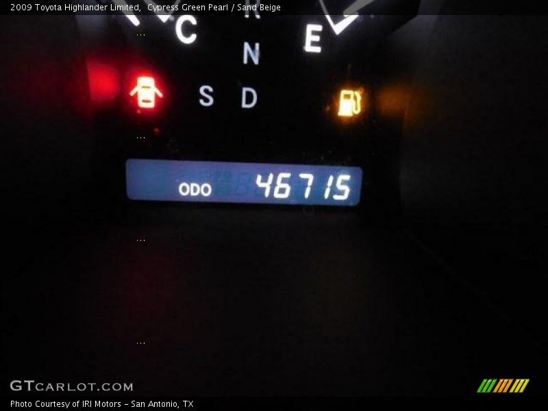 Cypress Green Pearl / Sand Beige 2009 Toyota Highlander Limited