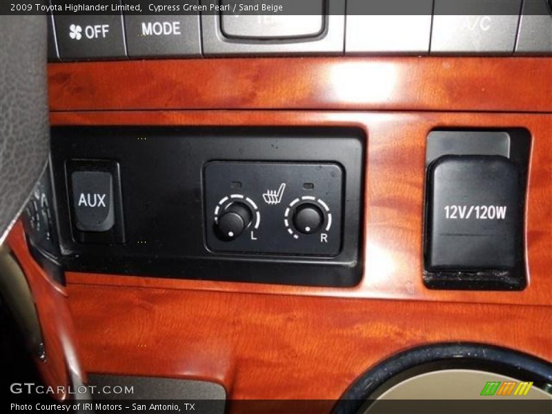 Cypress Green Pearl / Sand Beige 2009 Toyota Highlander Limited