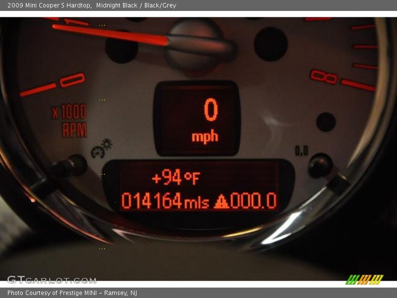 Midnight Black / Black/Grey 2009 Mini Cooper S Hardtop