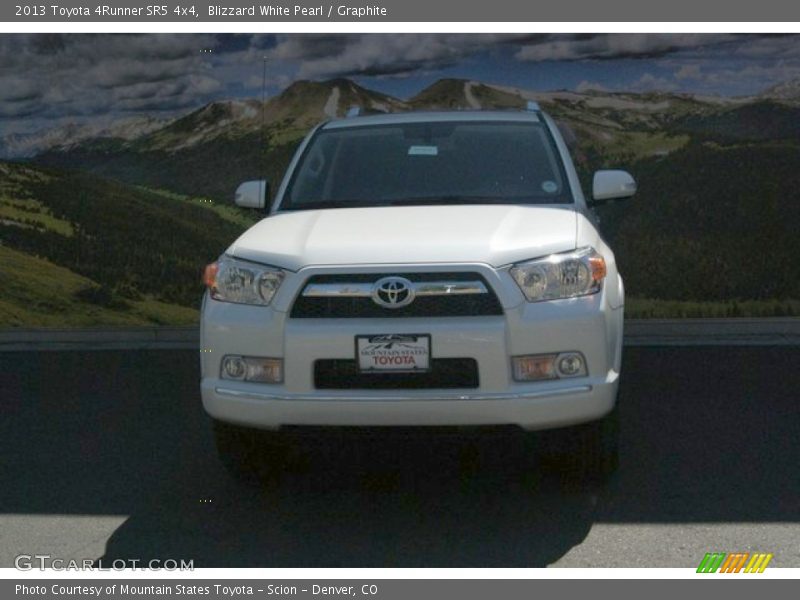 Blizzard White Pearl / Graphite 2013 Toyota 4Runner SR5 4x4