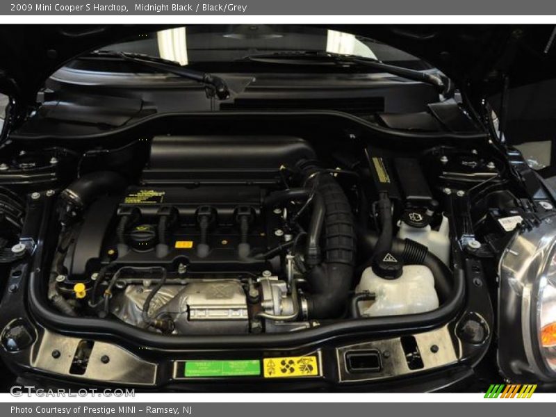 Midnight Black / Black/Grey 2009 Mini Cooper S Hardtop