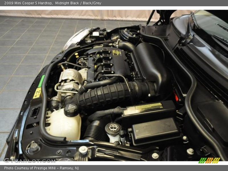 Midnight Black / Black/Grey 2009 Mini Cooper S Hardtop