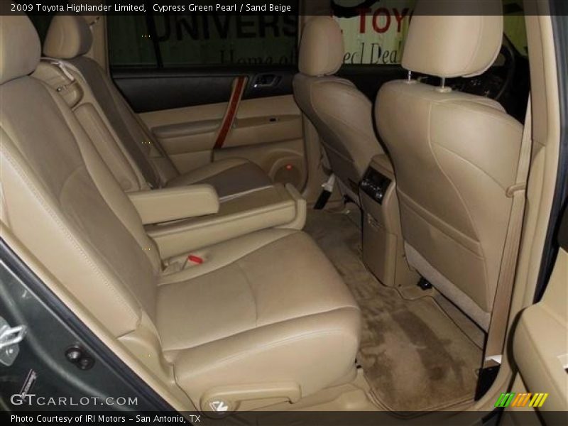 Cypress Green Pearl / Sand Beige 2009 Toyota Highlander Limited