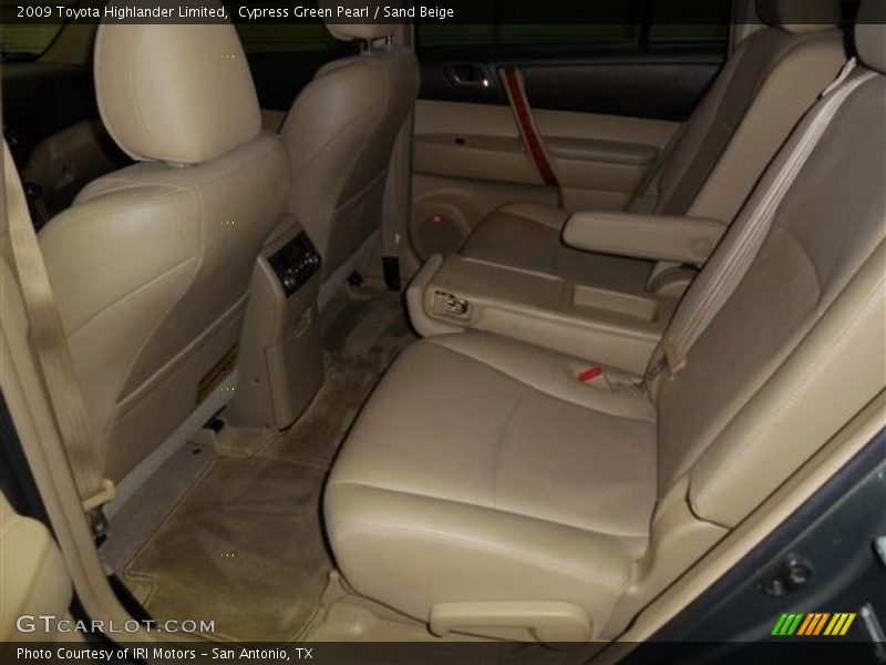 Cypress Green Pearl / Sand Beige 2009 Toyota Highlander Limited