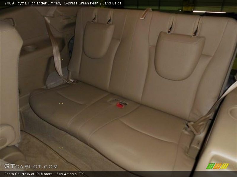 Cypress Green Pearl / Sand Beige 2009 Toyota Highlander Limited