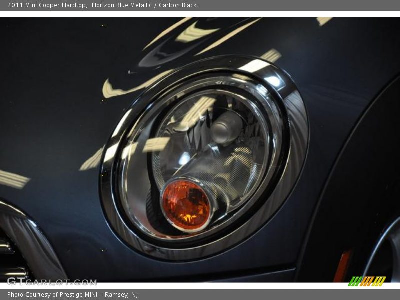 Horizon Blue Metallic / Carbon Black 2011 Mini Cooper Hardtop