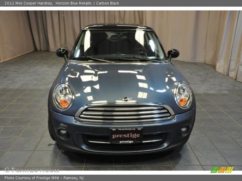 Horizon Blue Metallic / Carbon Black 2011 Mini Cooper Hardtop