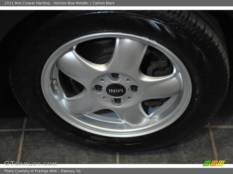 Horizon Blue Metallic / Carbon Black 2011 Mini Cooper Hardtop