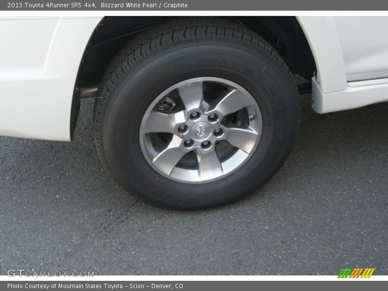 Blizzard White Pearl / Graphite 2013 Toyota 4Runner SR5 4x4