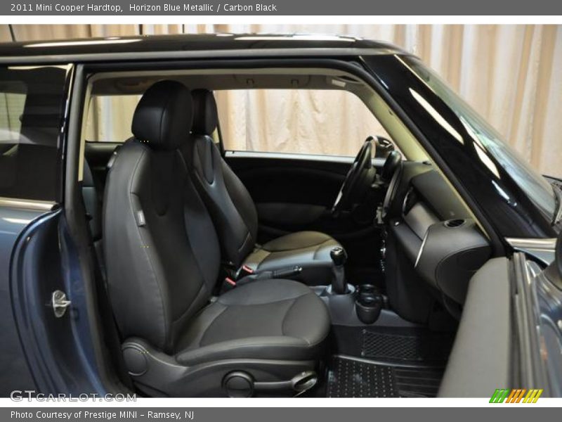 Horizon Blue Metallic / Carbon Black 2011 Mini Cooper Hardtop