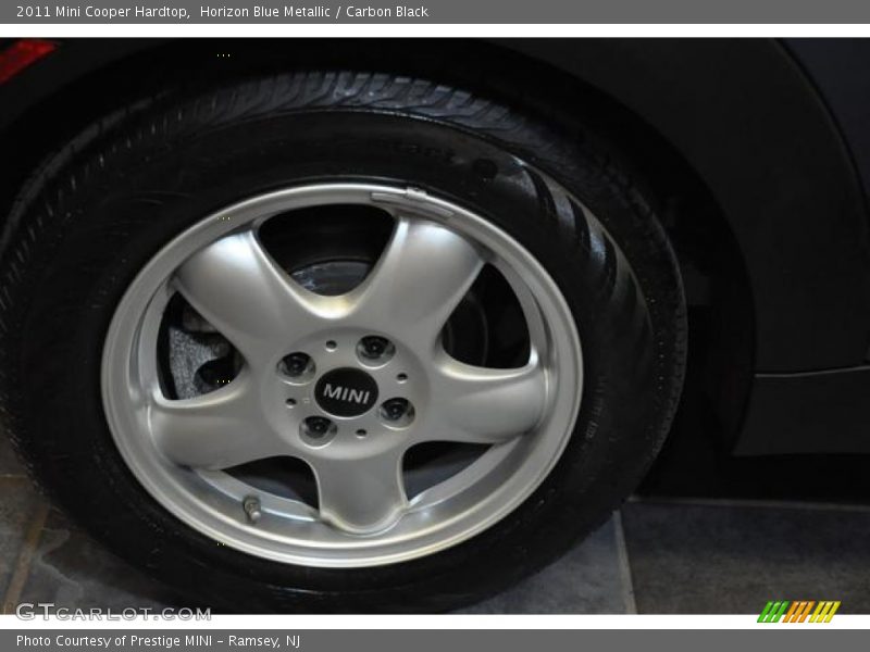 Horizon Blue Metallic / Carbon Black 2011 Mini Cooper Hardtop