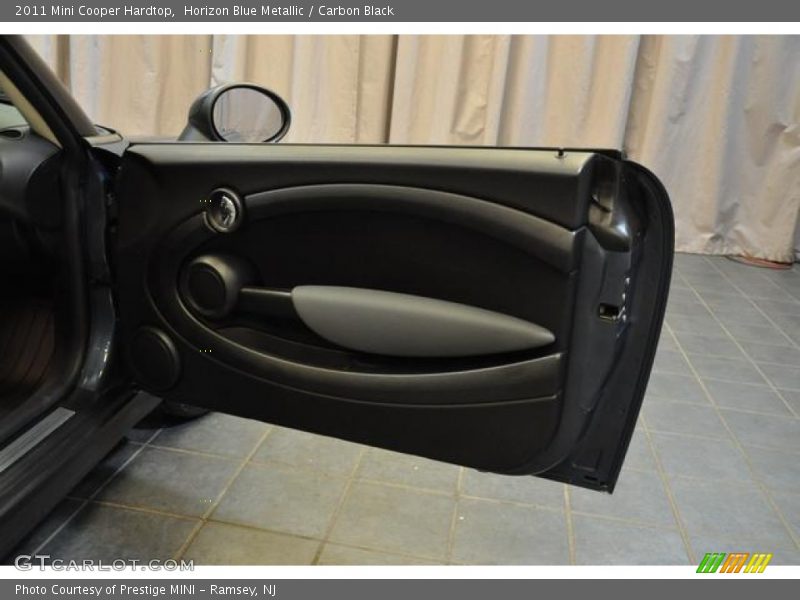 Horizon Blue Metallic / Carbon Black 2011 Mini Cooper Hardtop