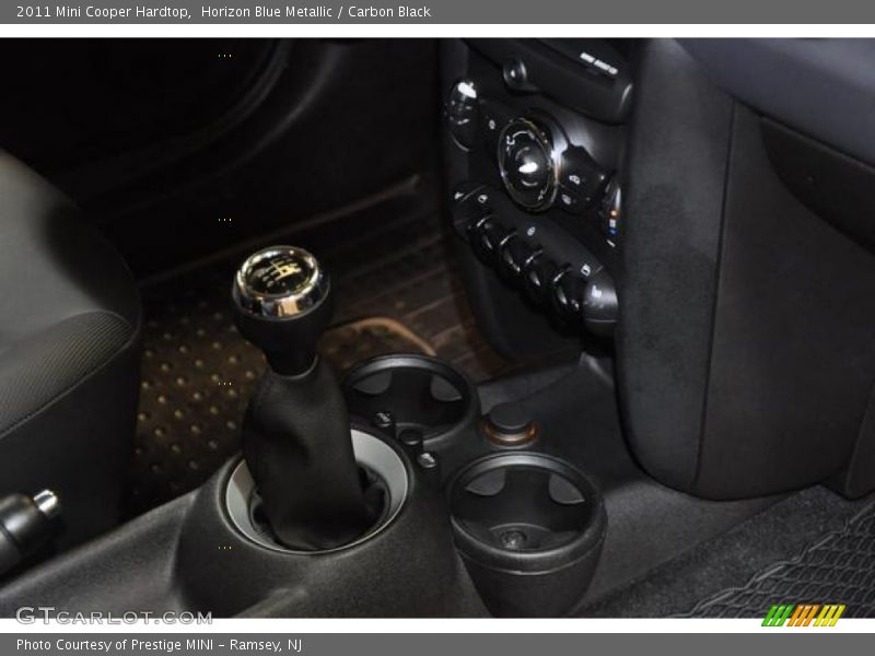 Horizon Blue Metallic / Carbon Black 2011 Mini Cooper Hardtop