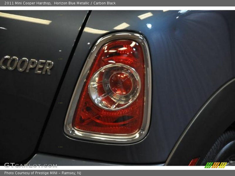 Horizon Blue Metallic / Carbon Black 2011 Mini Cooper Hardtop