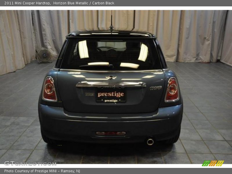 Horizon Blue Metallic / Carbon Black 2011 Mini Cooper Hardtop