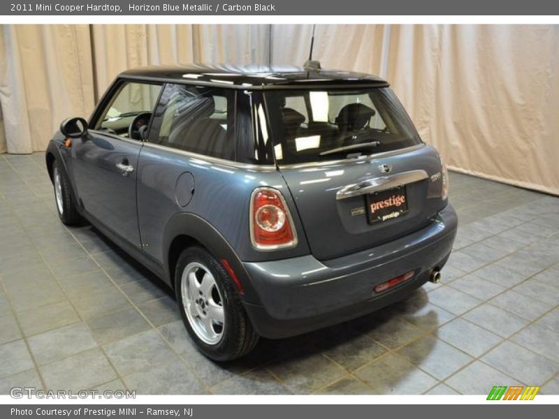 Horizon Blue Metallic / Carbon Black 2011 Mini Cooper Hardtop