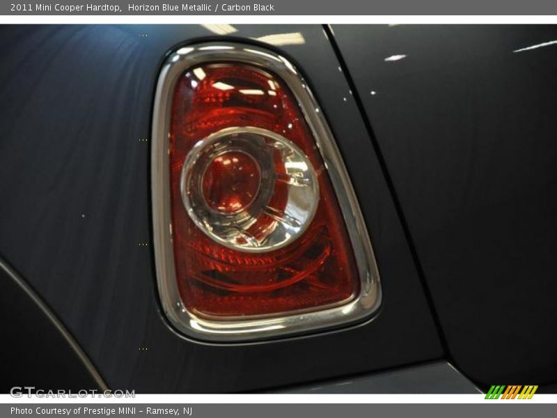 Horizon Blue Metallic / Carbon Black 2011 Mini Cooper Hardtop