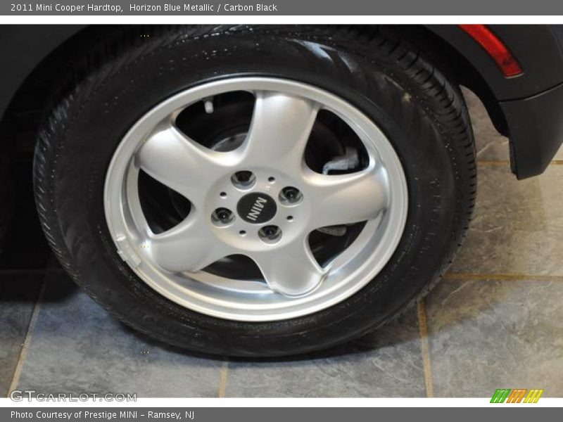 Horizon Blue Metallic / Carbon Black 2011 Mini Cooper Hardtop