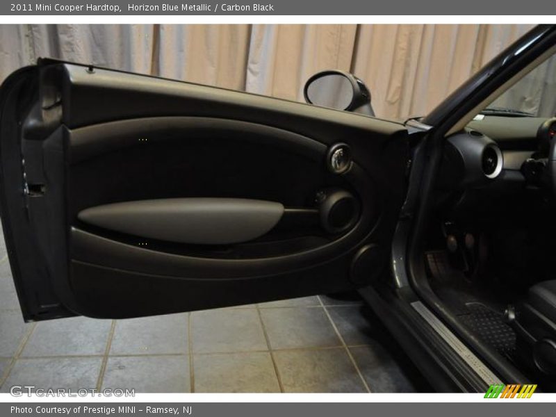 Horizon Blue Metallic / Carbon Black 2011 Mini Cooper Hardtop