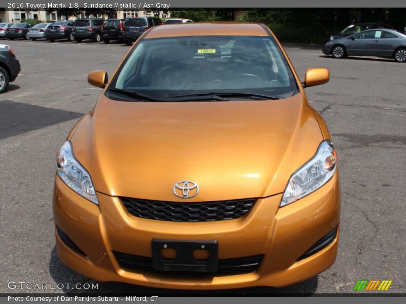 Sundance Metallic / Ash Gray 2010 Toyota Matrix 1.8