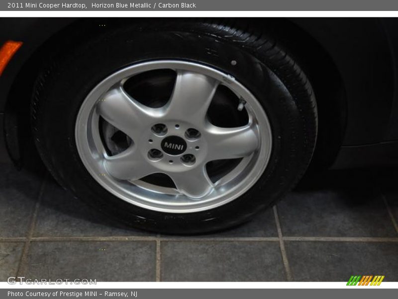 Horizon Blue Metallic / Carbon Black 2011 Mini Cooper Hardtop