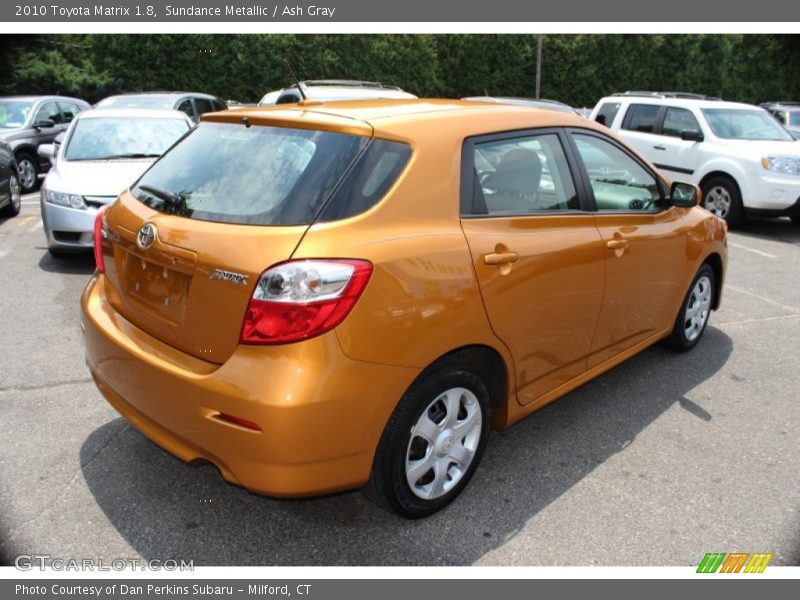Sundance Metallic / Ash Gray 2010 Toyota Matrix 1.8