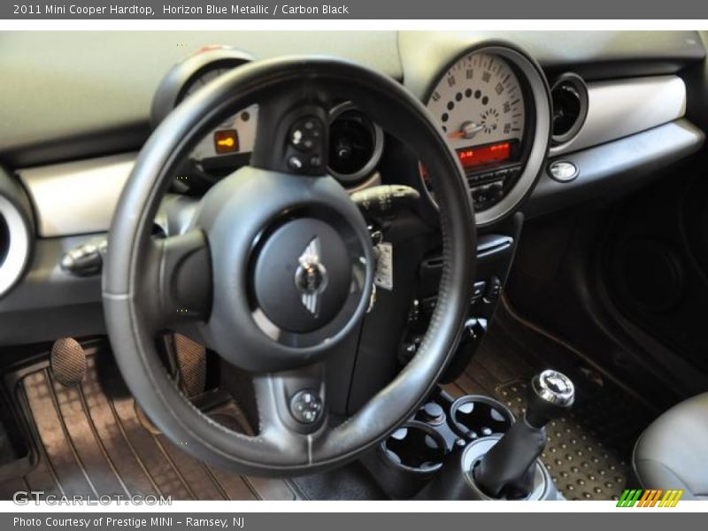 Horizon Blue Metallic / Carbon Black 2011 Mini Cooper Hardtop