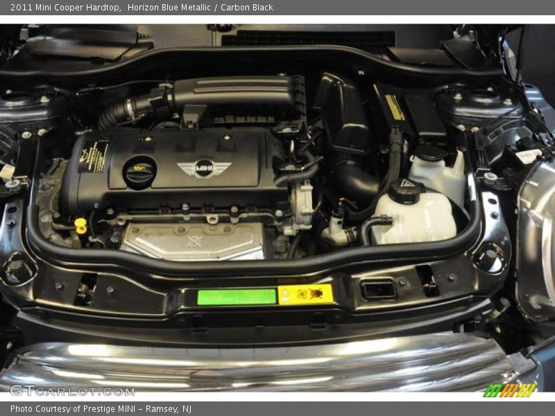 Horizon Blue Metallic / Carbon Black 2011 Mini Cooper Hardtop