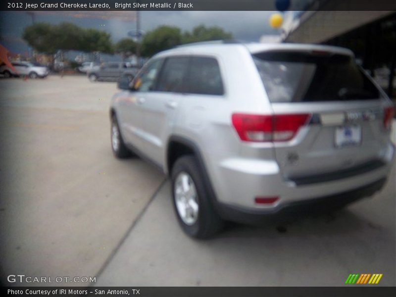 Bright Silver Metallic / Black 2012 Jeep Grand Cherokee Laredo
