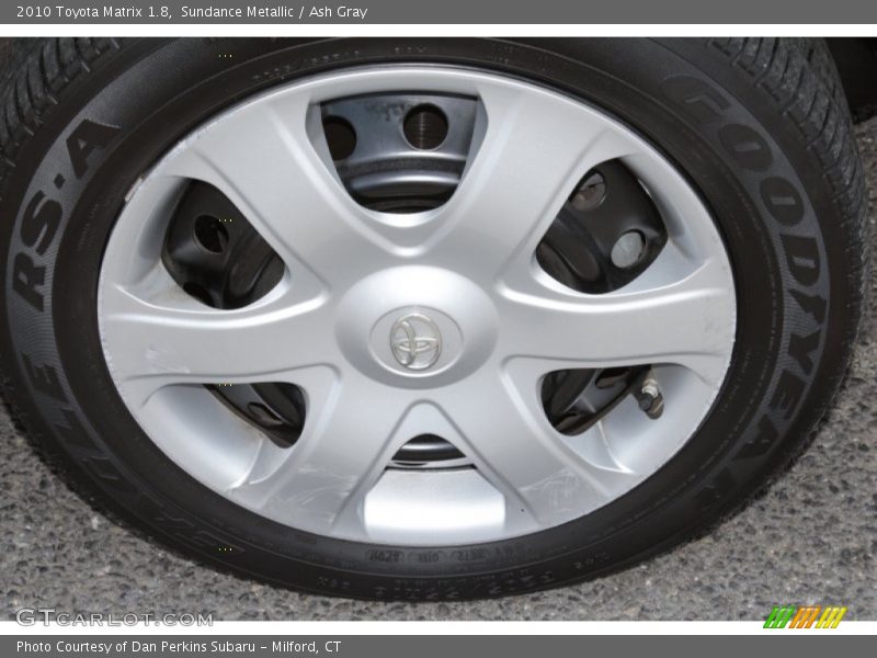 Sundance Metallic / Ash Gray 2010 Toyota Matrix 1.8