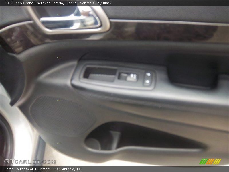 Bright Silver Metallic / Black 2012 Jeep Grand Cherokee Laredo