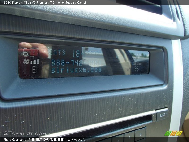 White Suede / Camel 2010 Mercury Milan V6 Premier AWD