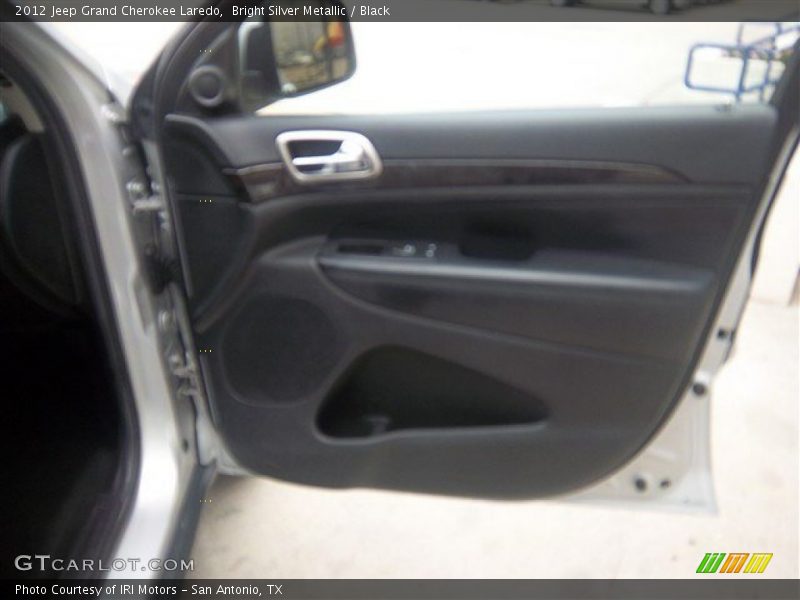 Bright Silver Metallic / Black 2012 Jeep Grand Cherokee Laredo